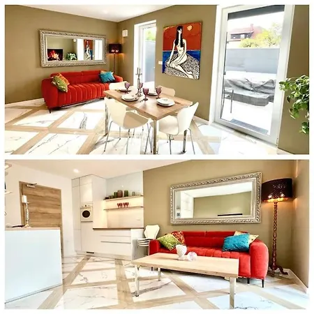דירה With Patio - Steps Away From Center לובליאנה